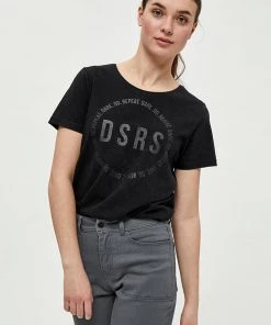 A Desires Stone Tee - Circle Print Tops & T-shirts