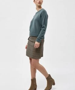 Desires Aurora O-neck Pullover - TROOPER BLUE