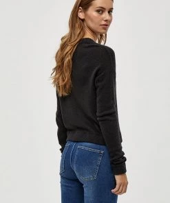 Desires Aurora O-neck Pullover - BLACK Knits & Cardigans