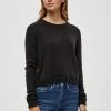 Desires Aurora O-neck Pullover - BLACK Knits & Cardigans