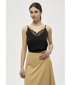 Desires Tops & T-shirts Becca Lace Top - BLACK