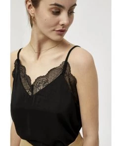 Desires Tops & T-shirts Becca Lace Top - BLACK