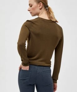 Desires Benelli Pullover - MILITARY OLIVE Knits & Cardigans