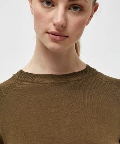 Desires Benelli Pullover - MILITARY OLIVE Knits & Cardigans