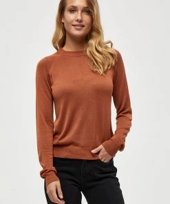 Desires Knits & Cardigans Benelli Pullover - SIERRA BROWN