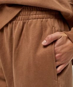 Desires Biano Sweatpants - TOBACCO BROWN