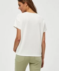 Desires Bini Tee - GARDENIA Tops & T-shirts