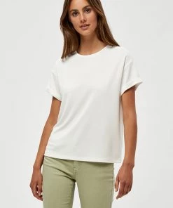 Desires Bini Tee - GARDENIA Tops & T-shirts