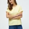Desires Tops & T-shirts Bini Tee - PALE YELLOW