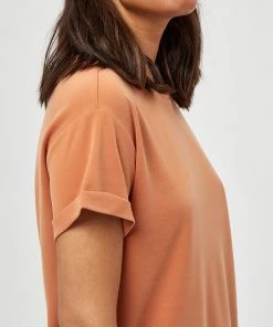 Desires Bini Tee - Caramel Brown