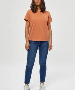 Desires Bini Tee - Caramel Brown