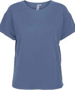 Desires Bini Tee - FADED DENIM Tops & T-shirts