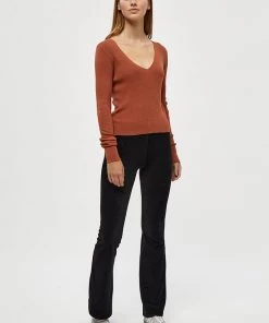 Desires Pants Britt Flared Leggings - BLACK