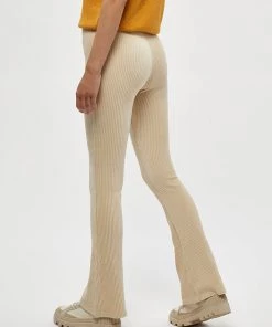 Desires Britt Flared Leggings - OYSTER GRAY Pants