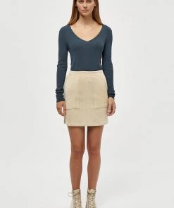 Desires Britt Skirt - OYSTER GRAY Skirts