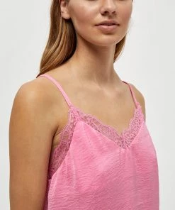 Desires Cam Top - Dark Pink Tops & T-shirts