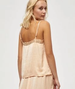 Desires Tops & T-shirts Cam Top - OYSTER GRAY