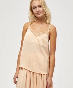 Desires Tops & T-shirts Cam Top - OYSTER GRAY