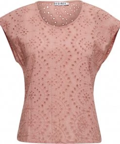 Desires Carlene Top - BURN CORAL