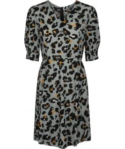 Desires Cathy V-neck Dress - PASTEL BLUE Dresses & Jumpsuits