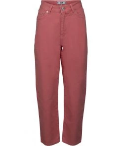 Desires Cibell Organic Jeans - BURN CORAL Pants