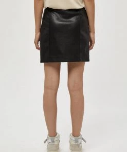 Desires Colette PU Skirt - BLACK Skirts