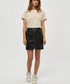 Desires Colette PU Skirt - BLACK Skirts