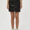Desires Colette PU Skirt - BLACK Skirts