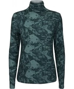 Desires Blouses & Shirts Coral Turtleneck - Atlantic Deep