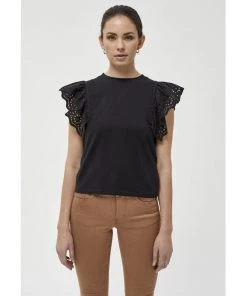 Desires Daisy Tee - BLACK