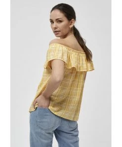 Desires Danessa Top - RAFFIA YELLOW Tops & T-shirts