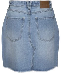 Desires Skirts Danna Denim Skirt - LIGHT BLUE WASH