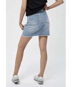 Desires Skirts Danna Denim Skirt - LIGHT BLUE WASH