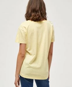 Desires Dannon Tee - PALE YELLOW