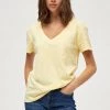 Desires Dannon Tee - PALE YELLOW