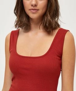 Desires Dareen GOTS Top - Burnt Red 6 Desires Dareen GOTS Top - Burnt Red