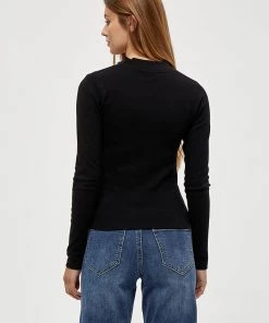 Desires Dareen Organic Blouse - BLACK Blouses & Shirts