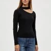 Desires Dareen Organic Blouse - BLACK Blouses & Shirts
