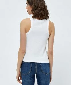 Desires Tops & T-shirts Dareen Organic Tank Top - WHITE