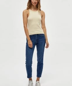 Desires Tops & T-shirts Dareen Organic Tank Top - OYSTER GRAY