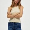 Desires Tops & T-shirts Dareen Organic Tank Top - OYSTER GRAY