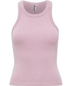 Desires Tops & T-shirts Dareen Organic Tank Top - PASTEL LAVENDER