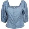 Desires Daya Blouse - LIGHT BLUE WASH