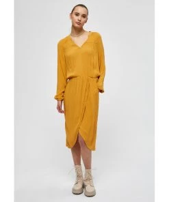 Desires Dresses & Jumpsuits Debbi Dress - NARCISSUS YELLOW