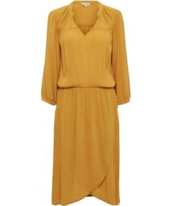 Desires Dresses & Jumpsuits Debbi Dress - NARCISSUS YELLOW