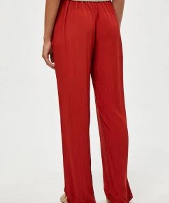 Desires Debbi Pants - Burnt Red New In