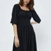 Desires Debbi Smock Dress - BLACK New In