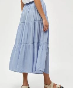 Desires Debbi Smock Skirt - Serenity Blue