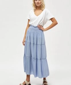 Desires Debbi Smock Skirt - Serenity Blue