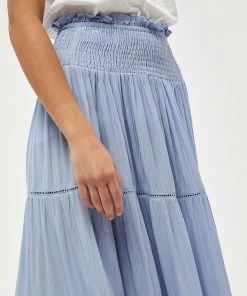 Desires Debbi Smock Skirt - Serenity Blue